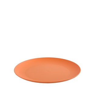 Talíř mělký plast 23,5cm losos