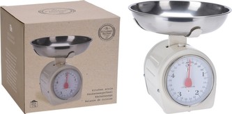 Váha kuchyňská RETRO 5 kg bílá