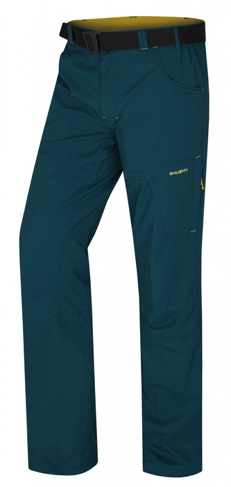 Pánské outdoor kalhoty Kahula M tm. tlumená tyrkysová - XL