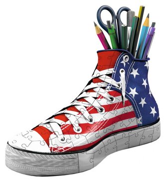 Kecka - vlajkový design 108 dílků 3D