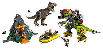 LEGO JURASIC PARK 75938 T. rex vs. Dinorobot