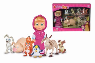 Máša a medvěd Panenka Máša a její zvířecí kamarádi