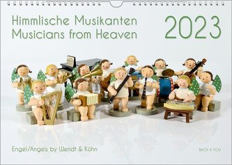 Der Engel-Kalender, ein Musik-Kalender 2023, DIN A4