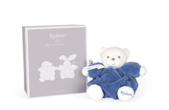 Kaloo Plyšový medvěd tmavomodrý Plume 20 cm