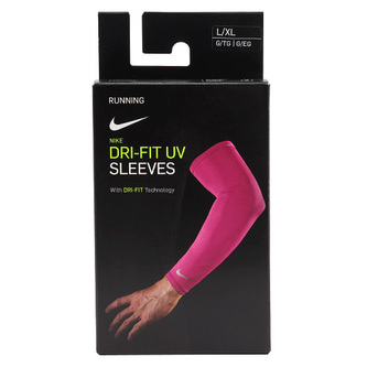 LIGHTWEIGHT RUNNING SLEEVE, ACTIVE PINK/SILVER | S/M