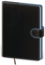 Diář 2020 - Flip/denní B6/černo/modrá