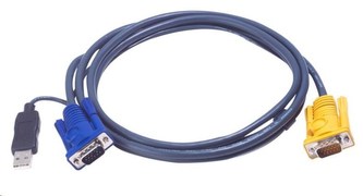 ATEN KVM sdružený kabel k CS-12xx, USB, 2m