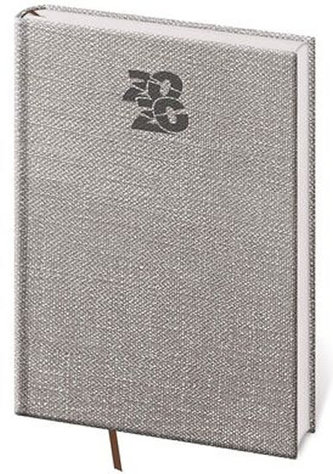 Diář 2020 - Carpet/týdenní A5/šedá