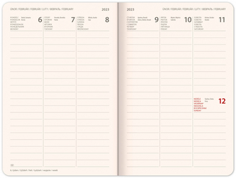 Týdenní diář Tvář 2023