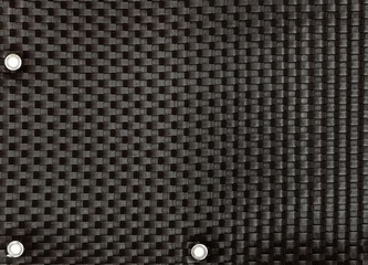 Balkonová ratanová zástěna s očky MALMO, tmavě hnědá, výška 90 cm šířka 300 cm MyBestHome