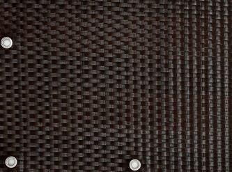 Balkonová ratanová zástěna s očky MALMO, mix hnědá, výška 90 cm šířka 300 cm MyBestHome