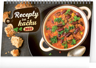 Recepty za kačku 2023 - stolní kalendář