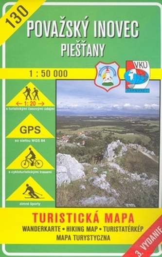 Považský Inovec Piešťany 1:50 000