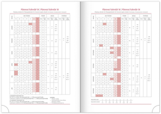 Týdenní diář Nox 2023 černý/černý