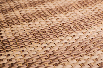 Balkonová ratanová zástěna MALMO, béžová/hnědá, výška 90 cm šířka 300 cm MyBestHome