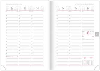 Týdenní diář Vivella Classic 2023