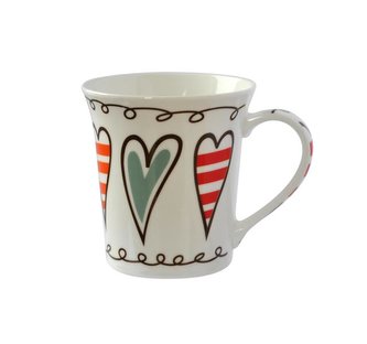 HRNEK, MOTIV SRDCE, 350ML, 8,5X9CM