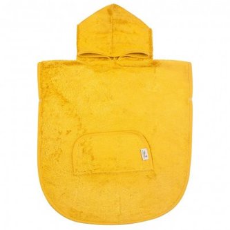 TIMBOO Poncho Ocher