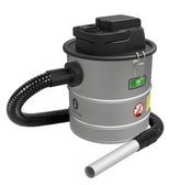 Aku vysavač popela s oklepem filtru 12 l - nerez