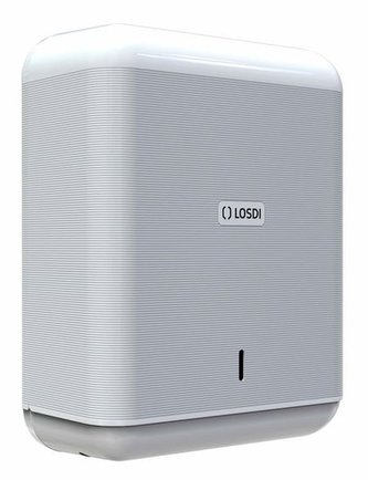 Losdi ECO-LUXE LINE zásobník na papírové ručníky ZZ bílý ABS plast