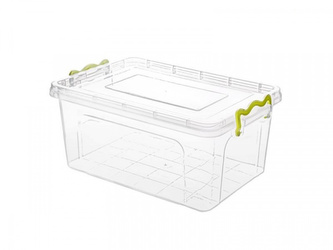 Uzavíratelný plastový box s víkem  - 15,5 l