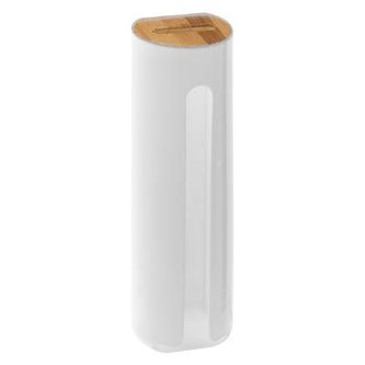 5Five® Zásobník na odličovací tampónky bílý