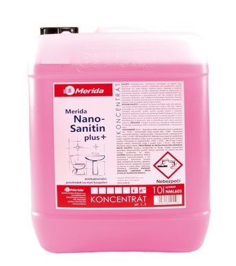 Merida NANO SANITIN Plus 10 l Prostředek na koupelny