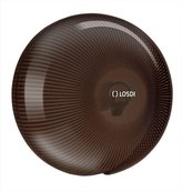 Losdi zásobník na toaletní papír 200 mm černý polykarbonát