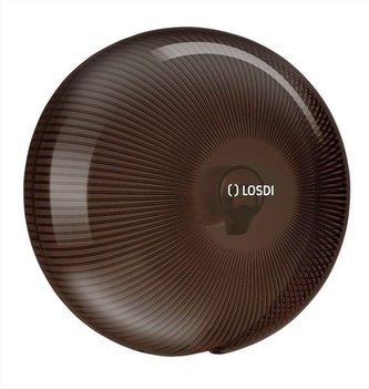 Losdi zásobník na toaletní papír 200 mm černý polykarbonát