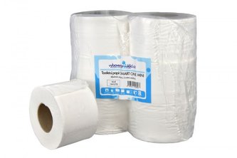 vybaveniprouklid.cz Smart One Mini dvouvrstvý toaletní papír, střed.odvíjení 100% celulóza