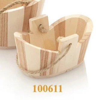 Ovis dřevěná miska oválná na mýdlo 11 x 8 cm