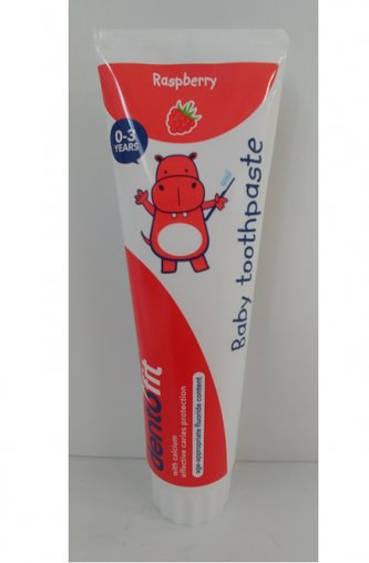 Dentofit Dětská zubní pasta, rasberry - 100 ml