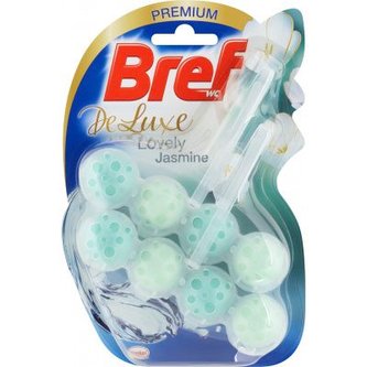 Bref DeLuxe WC blok Lovely Jasmine 2 x 50g