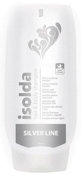 ISOLDA tělový a vlasový šampon CLICK AND GO! 500 ml SILVER LINE