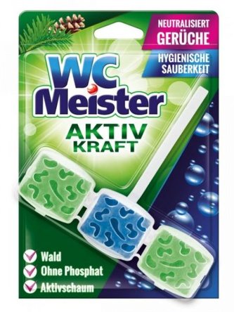 WC Meister závěska do WC lesní vůně - 45 g
