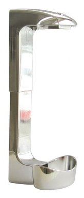 Držák láhve CLICK AND GO - stříbrný lesk