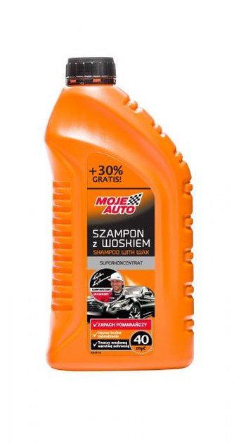 MOJE AUTO šampon s voskem - 1,3 l