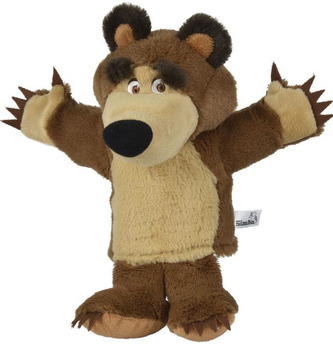 Máša a medvěd Maňásek medvěd Míša 28 cm
