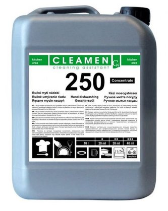 CLEAMEN 250 ruční mytí nádobí koncentrát 5 l