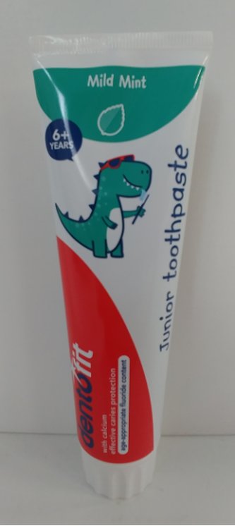 Dentofit Dětská zubní pasta, mild mint - 100 ml