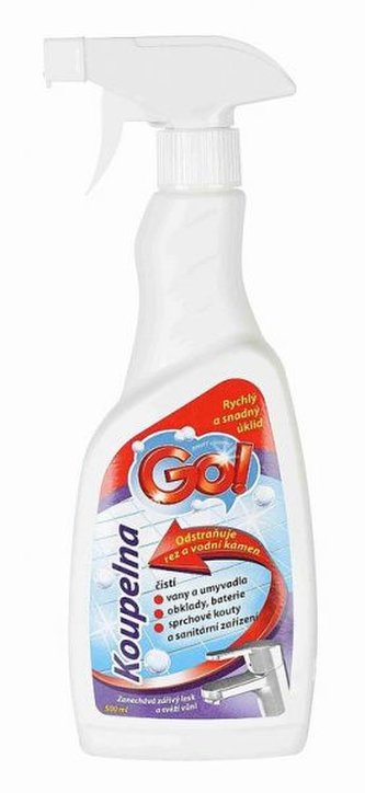 GO! Koupelna s rozprašovačem 500 ml