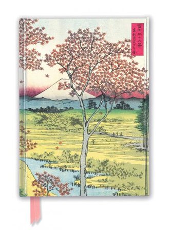 Zápisník Flame Tree. Hiroshige: Twilight Hill