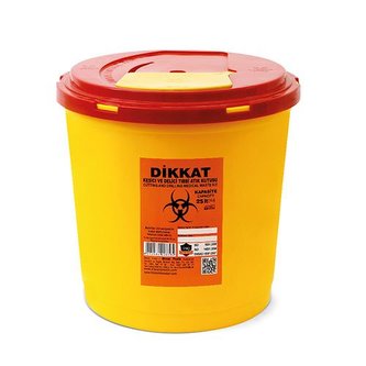 Afacan Odpadkový koš MEDICAL 25 litrů - žlutý