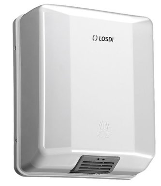 Losdi osoušeč rukou 1600 W ABS plast bílý