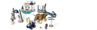 LEGO JURASIC PARK 75937 Triceratopsovo běsnění