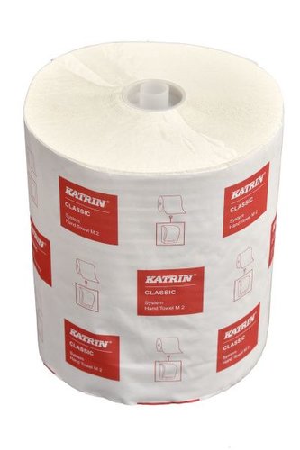 KATRIN SYSTEM Classic papírové ručníky v roli bílé, 2 vr., 6 kusů v balení