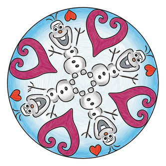 Mini Mandala Disney Ledové království