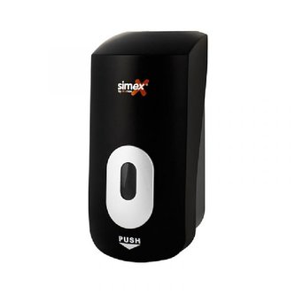 Simex Dávkovač tekutého mýdla  na dolévání černý 1 l