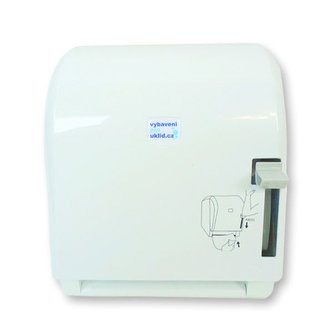 vybaveniprouklid.cz Zásobník ručníků pákový na ručníky v roli bílý