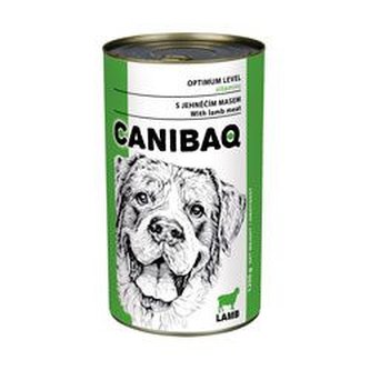 CANIBAQ Psí konzerva z jehněčího 1250g